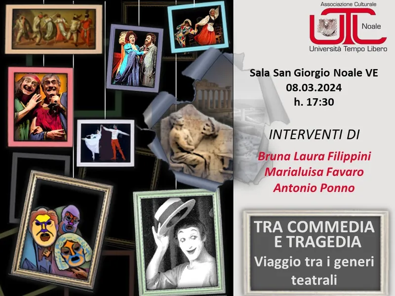 Tra commedia e tragedia, viaggio tra i generi teatrali Tra commedia e tragedia, viaggio tra i generi teatrali
