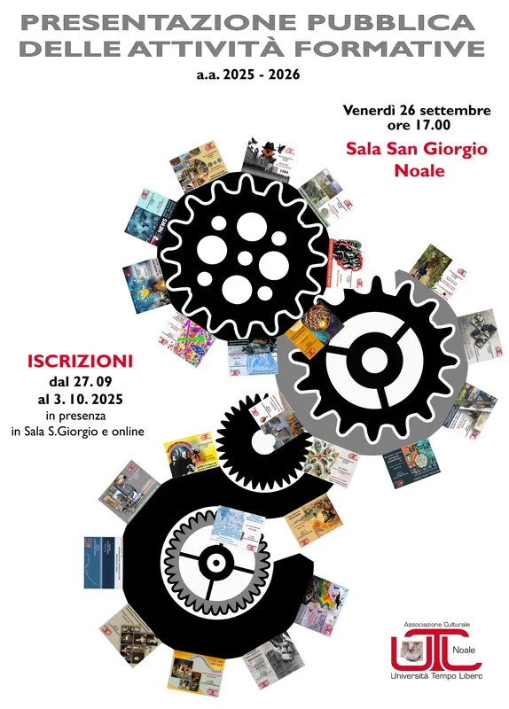 L'Università del Tempo Libero di Noale presenta il nuovo Anno Accademico 2025-2026